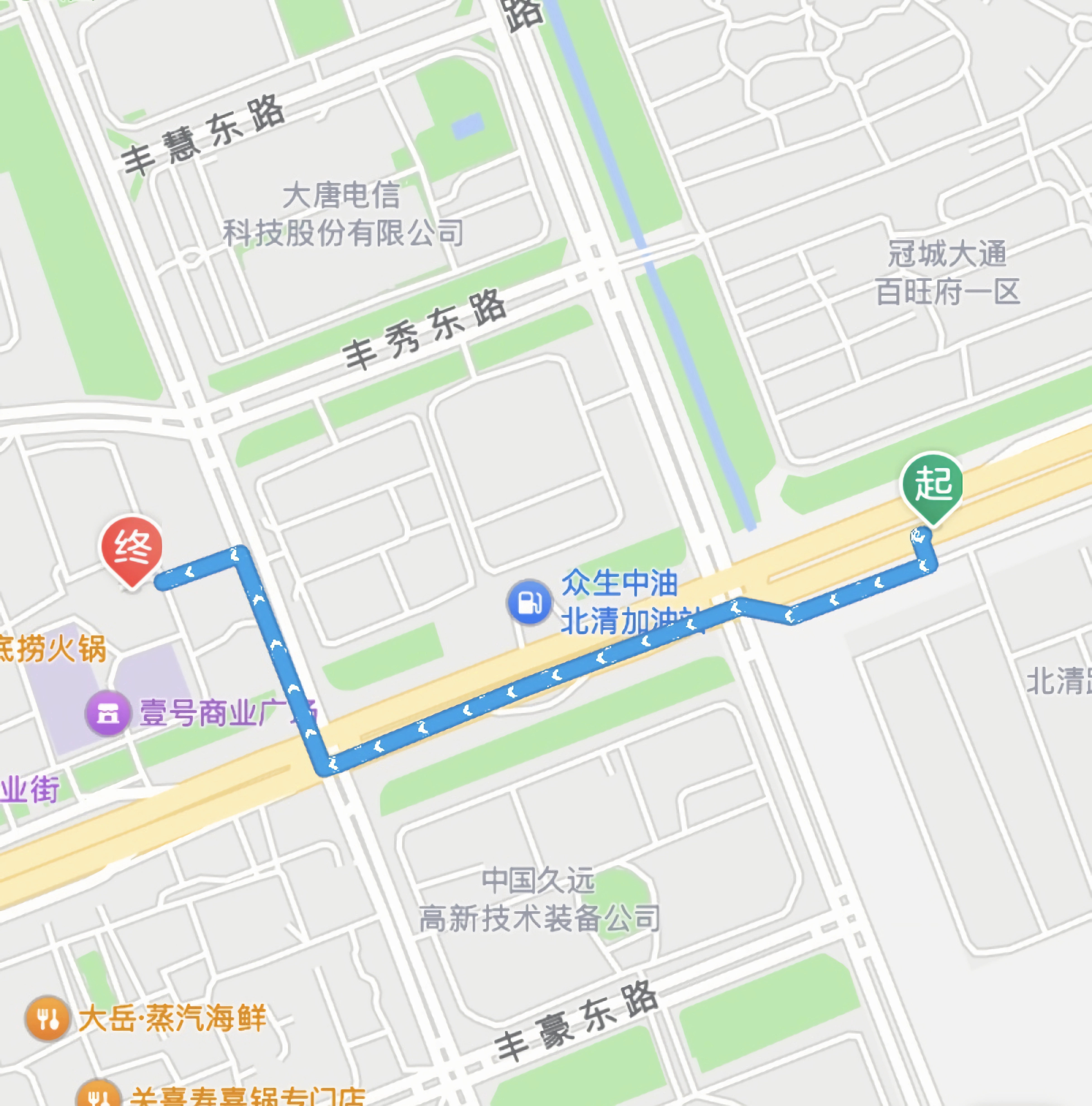 公交路线路线图